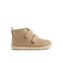 Bobux Grass Court Παιδικά Sneakers High με Σκρατς Μπεζ