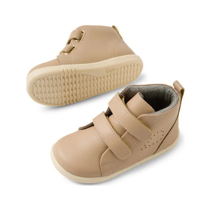 Bobux Bobux Grass Court Παιδικά Sneakers High με Σκρατς Μπεζ Μποτάκι Κορίτσι / Boots Girl fixedratio_20250908092449_9a978f55