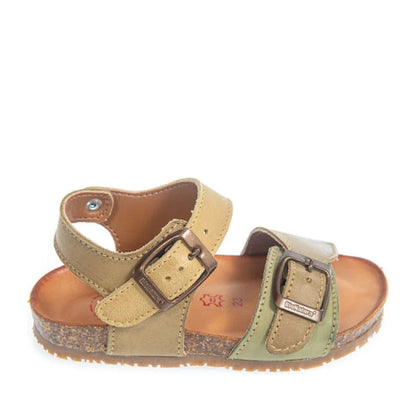 Bionatura Bionatura Δερμάτινα Παιδικά Πέδιλα για Αγόρια Χακί Πέδιλο Αγόρι / Sandals Boy fixedratio_20250915155955_paidiko_pedilo_bionatura