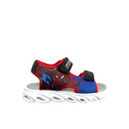 Spiderman SP013849 Παιδικά Πέδιλα Ανατομικά με Σκρατς & Φωτάκια Πολύχρωμα