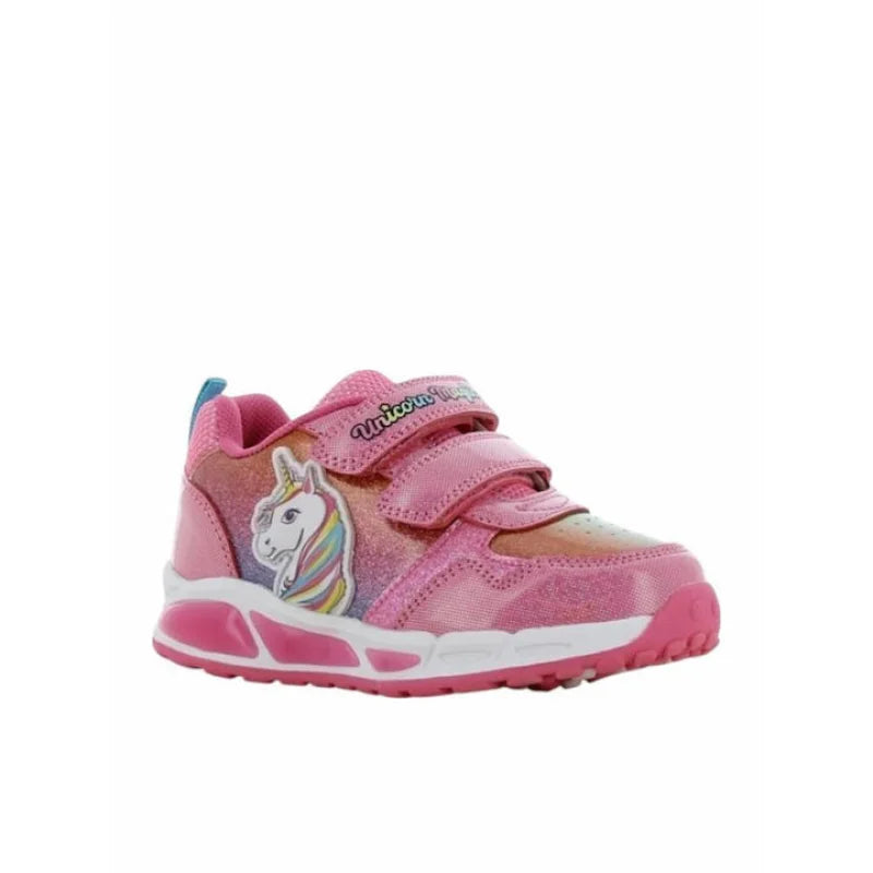 Leomil Unicorn Παιδικά Sneakers Ανατομικά με Σκρατς & Φωτάκια Ροζ Παπούτσι Κορίτσι Φωτάκια / Shoes with Lights Girl fixedratio_20250915193715_841ce0ea