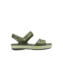Crocs 211054-309 Παιδικά Πέδιλα Bayaband Sandal - Army Green/Citrus