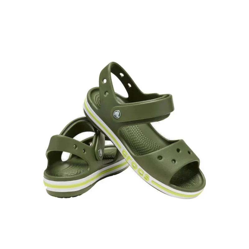 Crocs Crocs 211054-309 Παιδικά Πέδιλα Bayaband Sandal - Army Green/Citrus Θαλάσσης Αγόρι / Beachwear Boys fixedratio_20250915212151_64c147d3