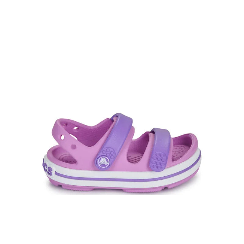 Crocs Crocs 209424-6WQ Παιδικά Σανδάλια για Κορίτσια Pink/Floral Θαλάσσης Κορίτσι / Beachwear Girl fixedratio_20260122142427_78524294