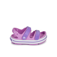 Crocs 209423-6WQ Παιδικά Σανδάλια για Κορίτσια Pink/Floral