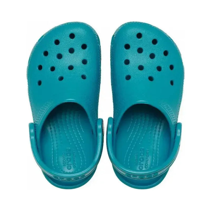 Crocs Crocs 206990-3AY Classic Clog Παιδικά Σαμπό Πράσινο Θαλάσσης Αγόρι / Beachwear Boys fixedratio_20260210100849_0dc1f797