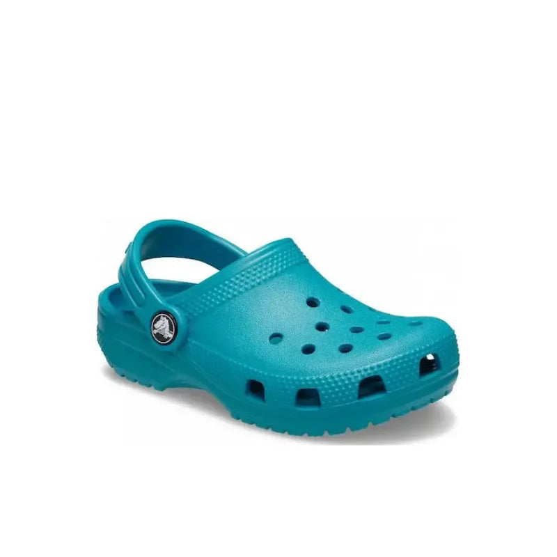 Crocs Crocs 206990-3AY Classic Clog Παιδικά Σαμπό Πράσινο Θαλάσσης Αγόρι / Beachwear Boys fixedratio_20260210100856_a1a104de