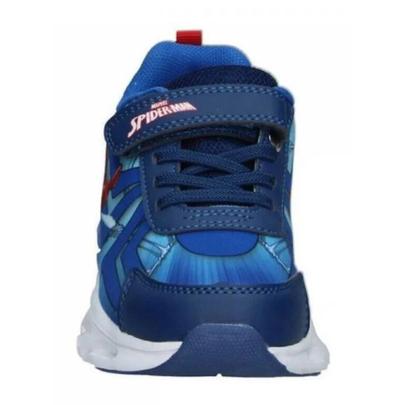 Leomil Spiderman SP014965 Παιδικά Sneakers με Σκρατς & Φωτάκια Μπλε Παπούτσι Αγόρι Φωτάκια / Shoes with Lights Boy fixedratio_20260224094423_06e7512c