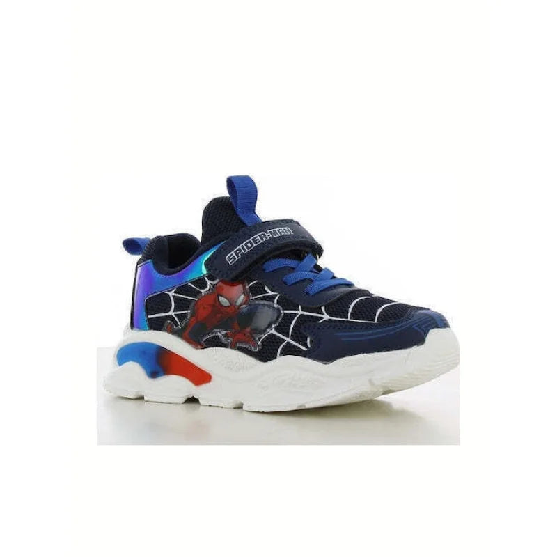 Disney Spiderman SP014955 Παιδικά Sneakers Navy Μπλε