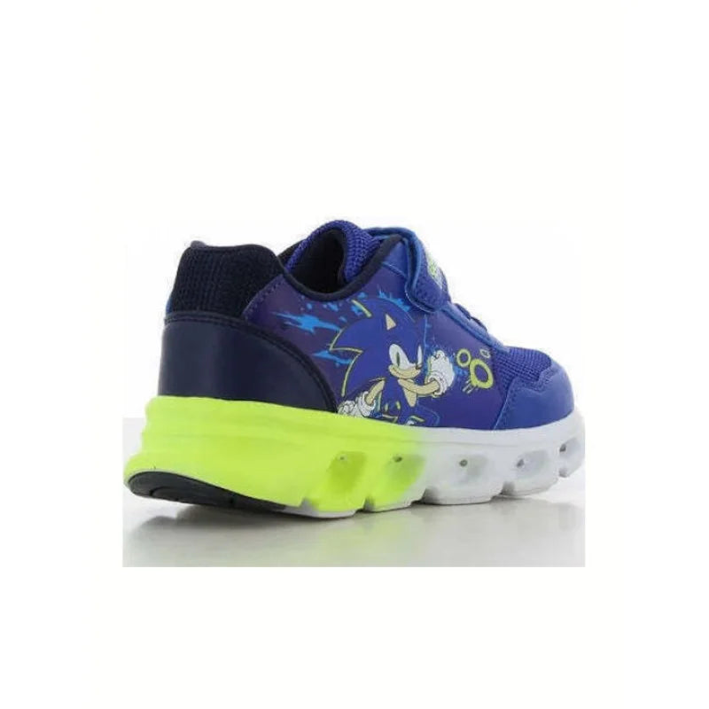 Leomil Sonic SC001399 Παιδικά Sneakers με Σκρατς & Φωτάκια Μπλε Παπούτσι Αγόρι Φωτάκια / Shoes with Lights Boy fixedratio_20260226090935_c68df043
