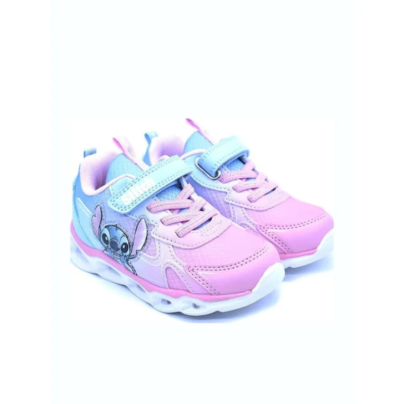 Leomil Lilo & Stitch LS002295 Παιδικά Sneakers με Φωτάκια Ροζ Παπούτσι Κορίτσι Φωτάκια / Shoes with Lights Girl fixedratio_20260304133825_00ee3a63