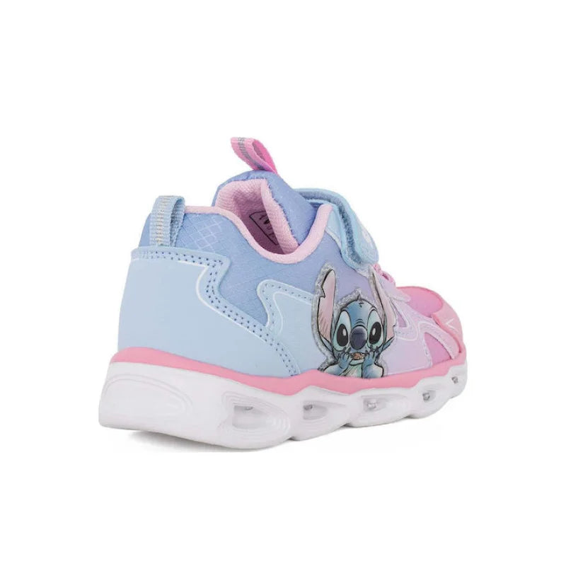Leomil Lilo & Stitch LS002295 Παιδικά Sneakers με Φωτάκια Ροζ Παπούτσι Κορίτσι Φωτάκια / Shoes with Lights Girl fixedratio_20260306103409_3430dacc