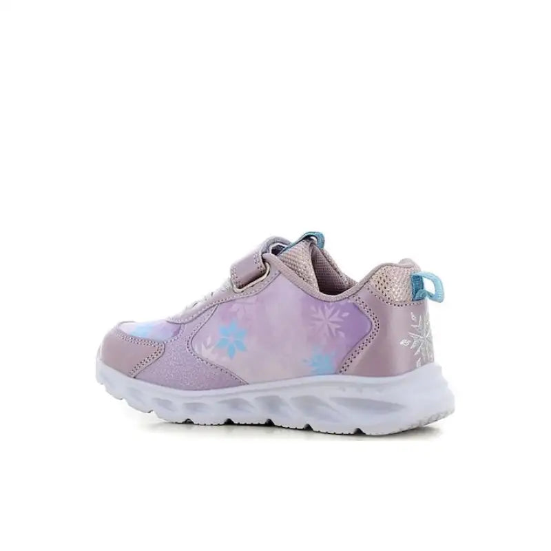 Frozen FZ016245 Παιδικά Sneakers με Σκρατς & Φωτάκια Λιλά