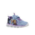 Frozen Παιδικά Sneakers FZ015975 Ανατομικά με Σκρατς & Φωτάκια Μωβ