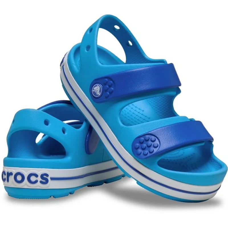 Crocs Crocs 209424-4MO Βρεφικά Σανδάλια για Αγόρια Blue/Multi Θαλάσσης Αγόρι / Beachwear Boys ftp-209424-4MO_03