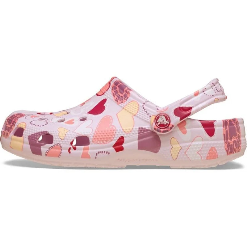 Crocs Crocs 209755-7CI Classic VDay Clog T Ροζ Θαλάσσης Κορίτσι / Beachwear Girl ftp-209755-7CI_02