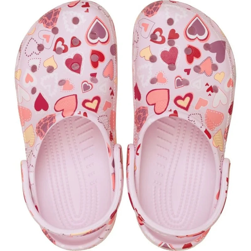 Crocs Crocs 209755-7CI Classic VDay Clog T Ροζ Θαλάσσης Κορίτσι / Beachwear Girl ftp-209755-7CI_04