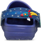 Crocs Crocs 211892-4WH Βρεφικά Σαμπό Classic I Am Rocket Ship Μπλε Θαλάσσης Αγόρι / Beachwear Boys ftp-211892-4WH_07
