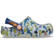Crocs Crocs 212514-1FT Classic Dragon Graphic Clog T Παιδικά Σαμπό Γκρι Θαλάσσης Αγόρι / Beachwear Boys ftp-212514-1FT_01