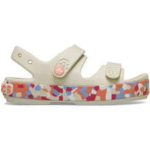 Crocs 212528-2MK Βρεφικά Σανδάλια για Κορίτσια Bone/Multi