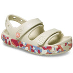 Crocs Crocs 212528-2MK Βρεφικά Σανδάλια για Κορίτσια Bone/Multi Θαλάσσης Κορίτσι / Beachwear Girl ftp-212528-2MK_05