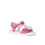 Geox Geox J65P1C Joyfoot Παιδικά Πέδιλα - Φούξια με Λουλούδι Πέδιλο Κορίτσι / Sandals Girl ftp-J65P1C-C0886-JOYFOOT_2