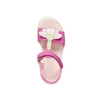 Geox Geox J65P1C Joyfoot Παιδικά Πέδιλα - Φούξια με Λουλούδι Πέδιλο Κορίτσι / Sandals Girl ftp-J65P1C-C0886-JOYFOOT_5