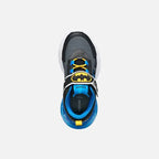 Geox Geox J66LYA 014CE C9221 Batman Παιδικά Sneakers με Φώτα Παπούτσι Αγόρι Φωτάκια / Shoes with Lights Boy geox-j66lya-014ce-c9221-noir-bleu-ciel-6a68983ab0a96-5