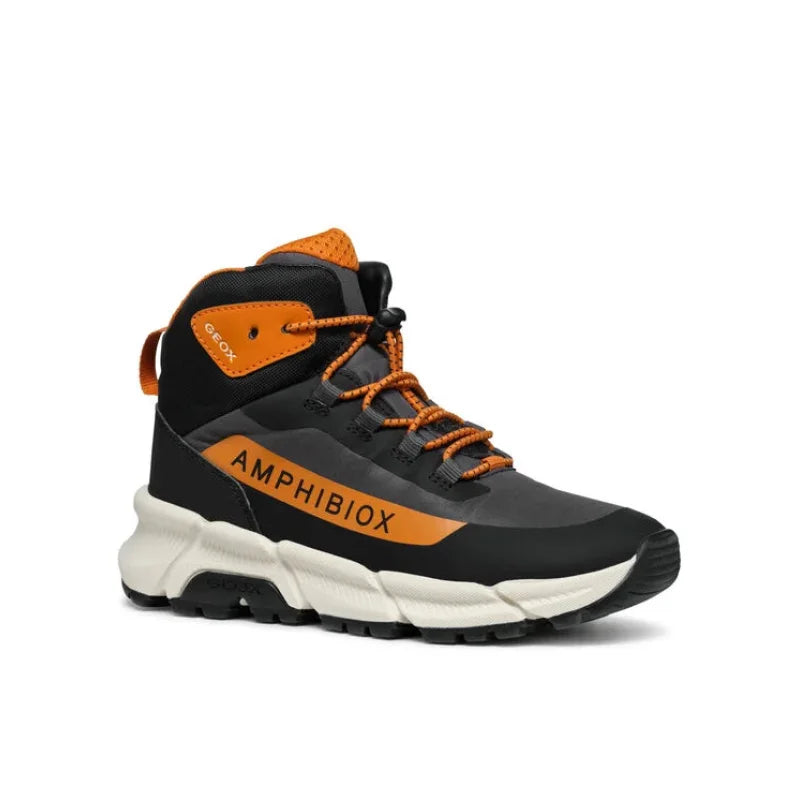 Geox Geox Μποτίνια J Flexyper Plus Boy amphibiox αδιάβροχα J46LCA 0FU50 C9291 M Γκρι Μποτάκι Αγόρι / Boots Boys geox-mpotinia-j-flexyper-plus-boy-j46lca-0fu50-c9291-m-gkri-0000304072765_1