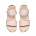 Geox Geox J65MSC Puffy Pop Παιδικά Δερμάτινα Πέδιλα - Ροζ Πέδιλο Κορίτσι / Sandals Girl geox-puffy-pop-pink-3