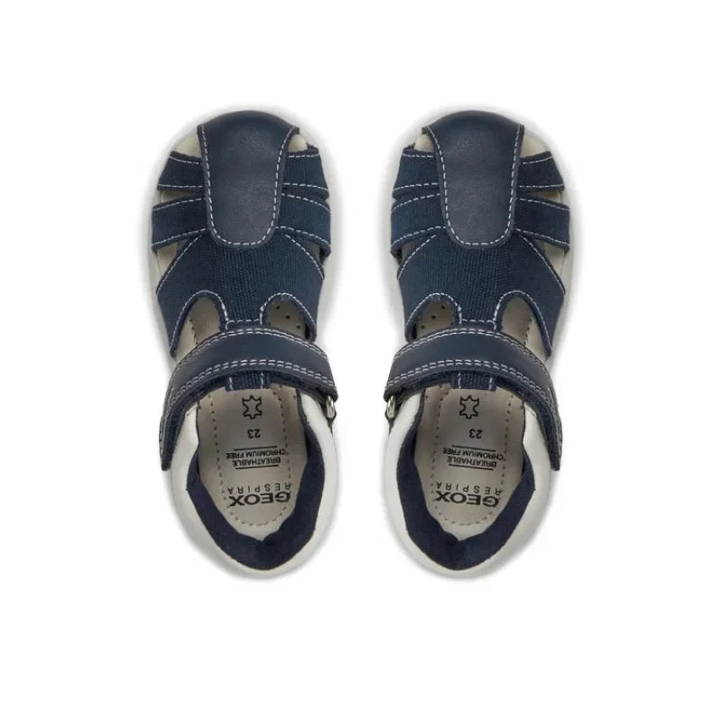 Geox Geox Παιδικά Ανατομικά Παπουτσοπέδιλα B Elthan για Αγόρια Navy Μπλε Πέδιλο Αγόρι / Sandals Boy geox-sandalia-b-elthan-boy-b451pc-05410-c4211-skouro-mple-0000303266288_4