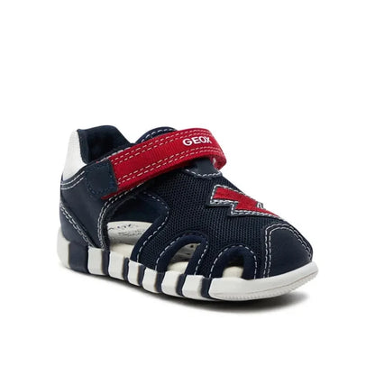 Geox Παιδικά Πέδιλα B Sandal Iupidoo Navy Μπλε