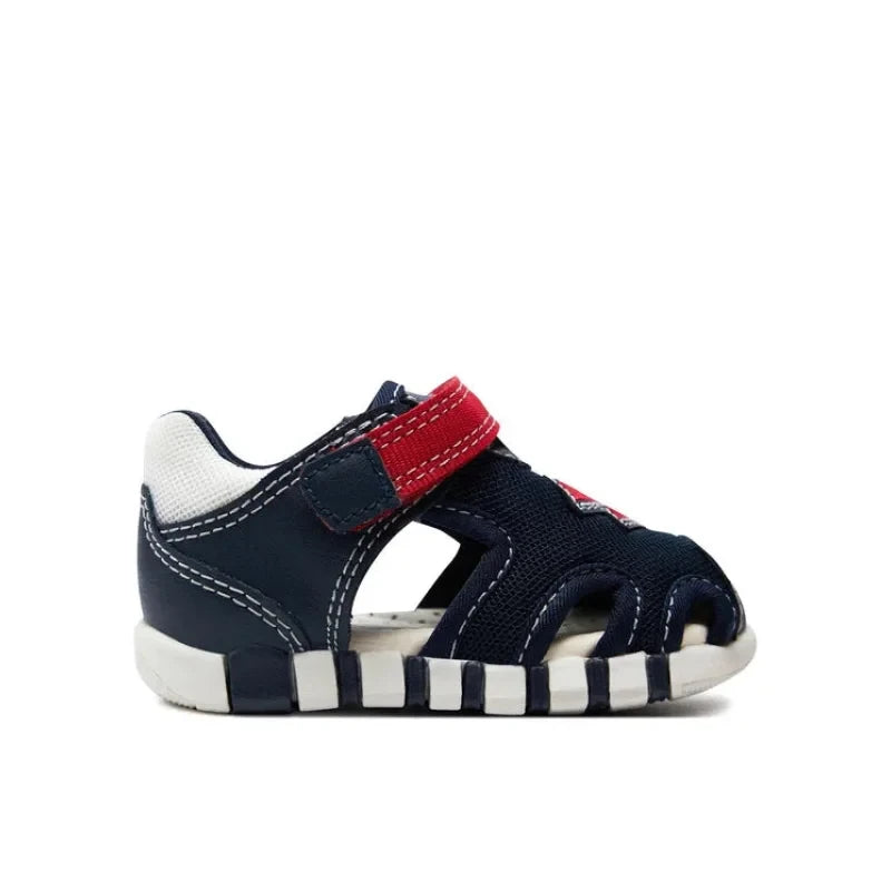 Geox Παιδικά Πέδιλα B Sandal Iupidoo Navy Μπλε