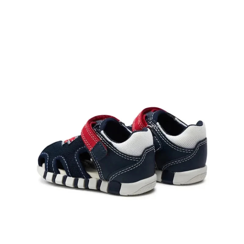 Geox Παιδικά Πέδιλα B Sandal Iupidoo Navy Μπλε