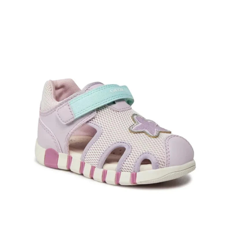 Geox Geox Παιδικά Ανατομικά Παπουτσοπέδιλα για Κορίτσια Μωβ Πέδιλο Κορίτσι / Sandals Girl geox-sandalia-b-sandal-iupidoo-gir-b4517b-01454-c8842-roz-0000303470357