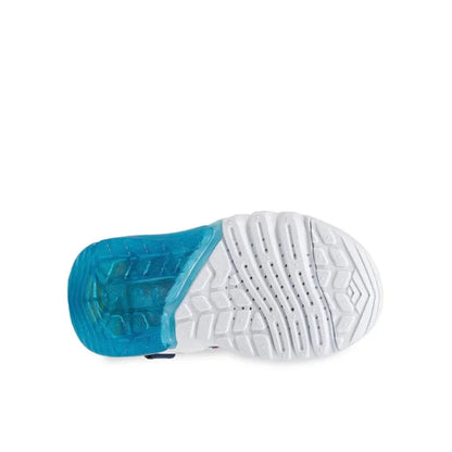 Geox Geox J65MXC Ciberdron Superman Παιδικά Σανδάλια με Φωτάκια Μπλε Πέδιλο Αγόρι Φωτάκια / Sandal Boy Lights geox-sandalia-j-sandal-ciberdron-b-j65mxc-01454-c4320-s-skouro-mple-0000305704504_3