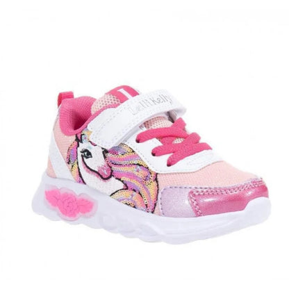 Lelli Kelly Lelli Kelly Sneakers Μονόκερος με Φωτάκια LKAL4746A00-RO01 Ροζ Παπούτσι Κορίτσι Φωτάκια / Shoes with Lights Girl lelly-kelly-lkal4746-maggie-a00-ro01-sneakers