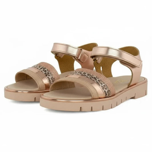 Ricco Ricco Παιδικά Ελληνικά Δερμάτινα Πέδιλα Χειροποίητα Ανατομικά για Κορίτσια Ροζ Πέδιλο Κορίτσι / Sandals Girl luxury-presentation_fae721fc-f1db-4d86-9661-782380adb643
