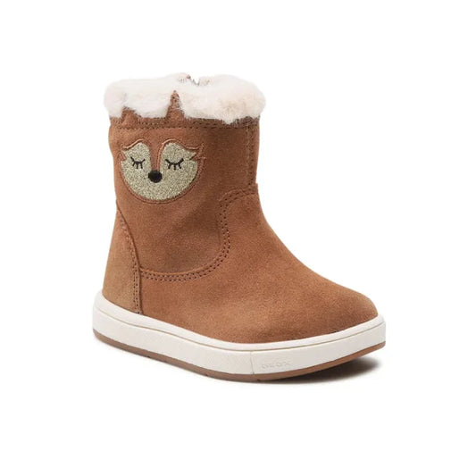 Geox Geox Μπότες B Trottola G. A B264AA 00022 C6627 M Καφέ Μποτάκι Κορίτσι / Boots Girl mpotes-geox-b-trottola-g-a-b264aa-00022-c6627-m-whisky