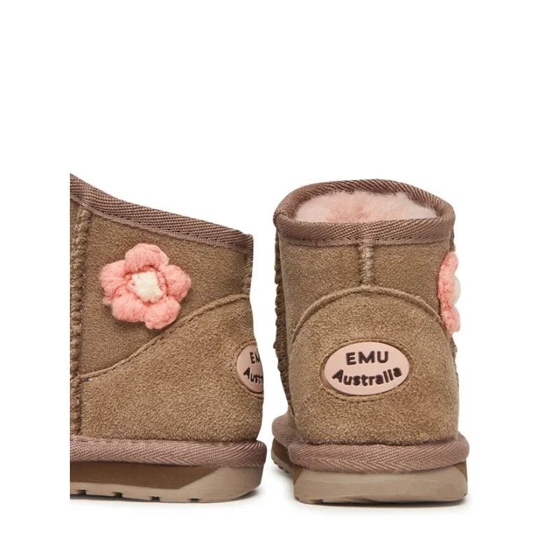 Emu Australia EMU Australia Μπότες Χιονιού Daisy K13232 Καφέ Χιονιού Κορίτσι / Snowboots Girl mpotes-khioniou-emu-australia-daisy-k13232-kaphe-0000305544469_6