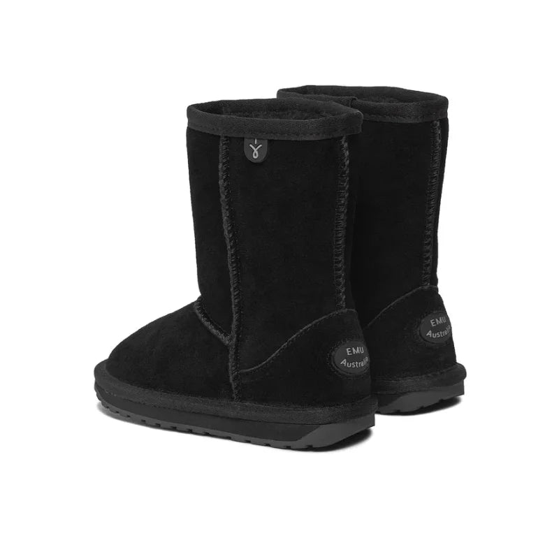 Emu Australia EMU Australia Μπότες Χιονιού Wallaby Lo Kids K10102 Μαύρο Χιονιού Κορίτσι / Snowboots Girl mpotes-khioniou-emu-australia-wallaby-lo-kids-k10102-black-0000008558787_2