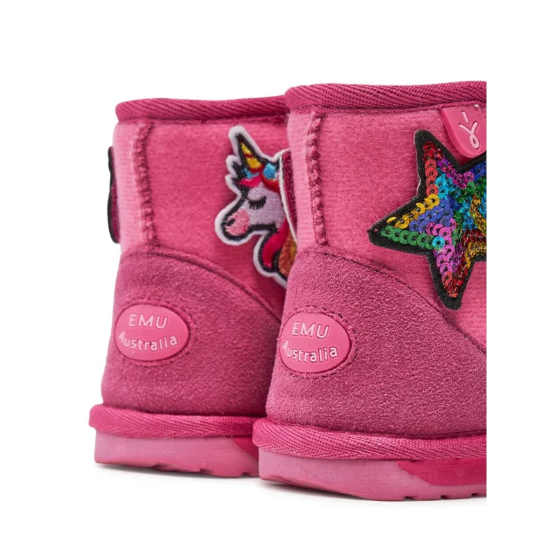 Emu Australia EMU Australia Μπότες Χιονιού Wallaby Mini Play K12748 Ροζ Χιονιού Κορίτσι / Snowboots Girl mpotes-khioniou-emu-australia-wallaby-mini-play-k12748-roz-0000304289873_3