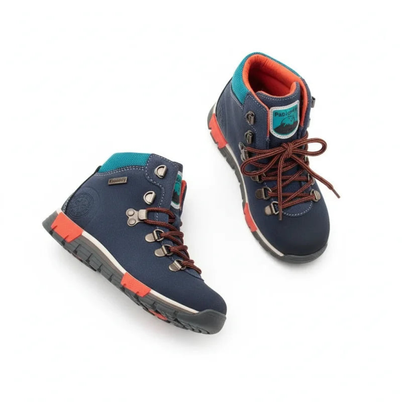 Pablosky Pablosky Παιδικά Ανατομικά Ορειβατικά Μποτάκια για Αγόρια Μπλε Μποτάκι Αγόρι / Boots Boys pablosky-hiking-boots-pair-artistic