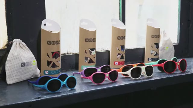 Kietla Γυαλιά Ηλίου Wazz για Μωρά 1-2 Ετών - Wayfarer Ροζ