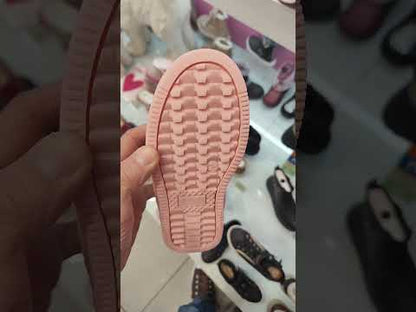 Agatha Ruiz De La Prada Παιδικό Ανατομικό Μποτάκι Χιονιού με Γούνα Φουξία