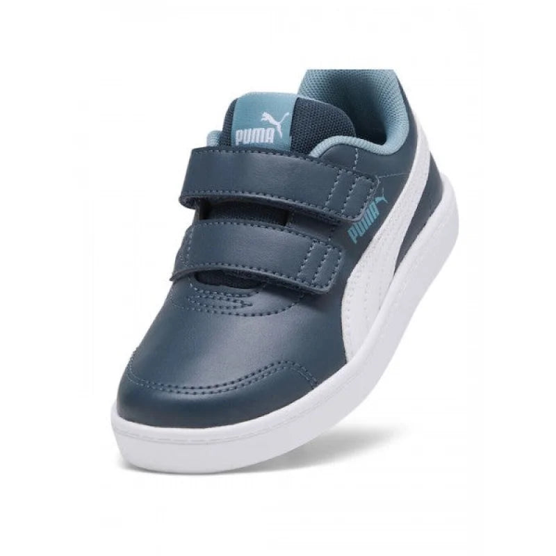 Puma Puma Παιδικά Sneakers με Σκρατς Μπλε Αθλητικά Αγόρι /Sportshoes Boys puma-courtflex-v2-v-inf-371544-30_5