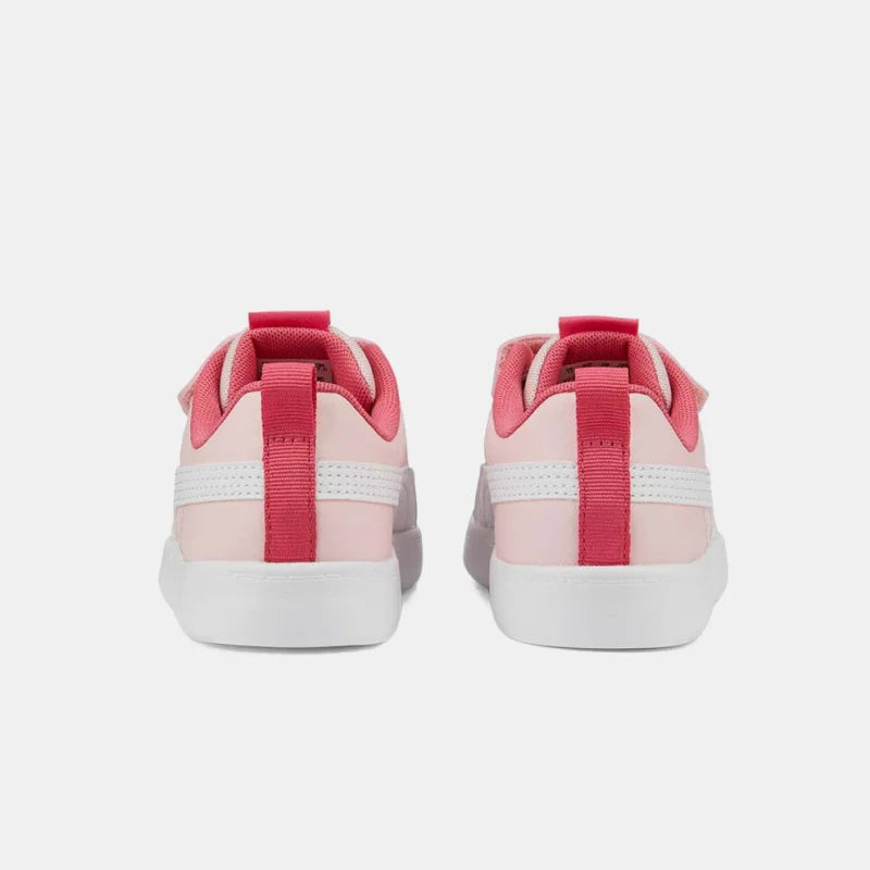 Puma Puma Παιδικά Sneakers Courtflex με Σκρατς για Κορίτσι Ροζ Αθλητικά Κορίτσι /Sportshoes Girl puma-courtflex-v2-v-ps_4