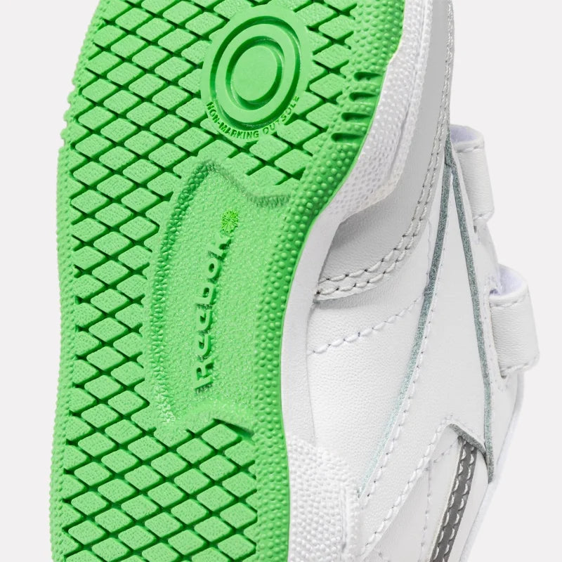 Reebok Reebok Παιδικά Sneaker για Αγόρια Λευκό Πράσινο Sneaker Αγόρι / Sneaker Boys reebok-kids-club-c-2v-2-0-sandals_22251562_52757408_2048