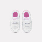 Reebok Reebok Παιδικά Sneakers για Κορίτσια Λευκά Ρόζ Sneaker Κορίτσι / Sneaker Girl reebok-kids-club-c-2v-2-0-sneakers_22251573_52744639_2048