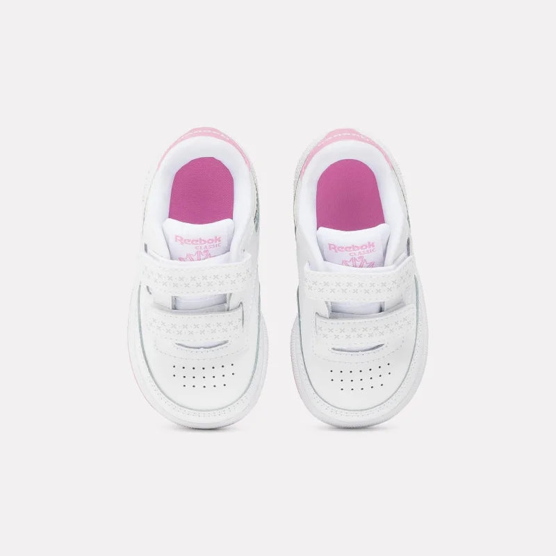 Reebok παιδικά sneaker για κορίτσια λευκά ρόζ
